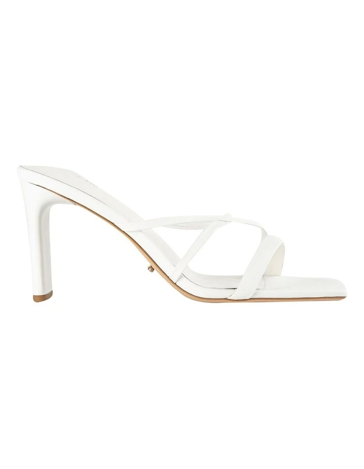 Classic White Nappa Heels