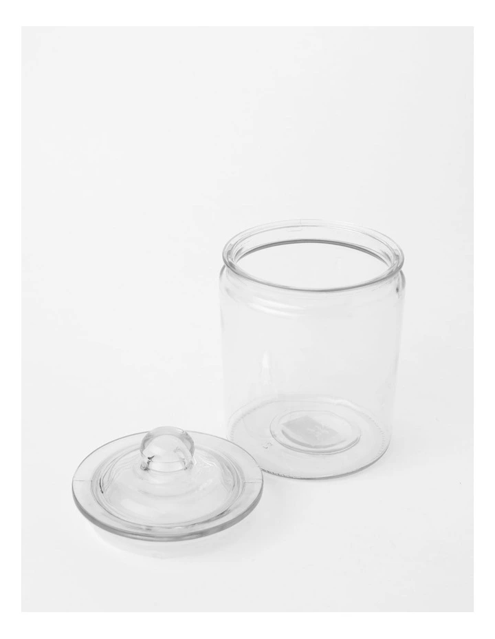 Glass Storage Canister 2L in Clear