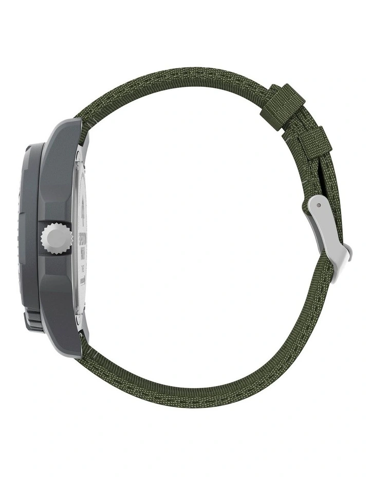 Expedition Ocean Fabric Watch in Green