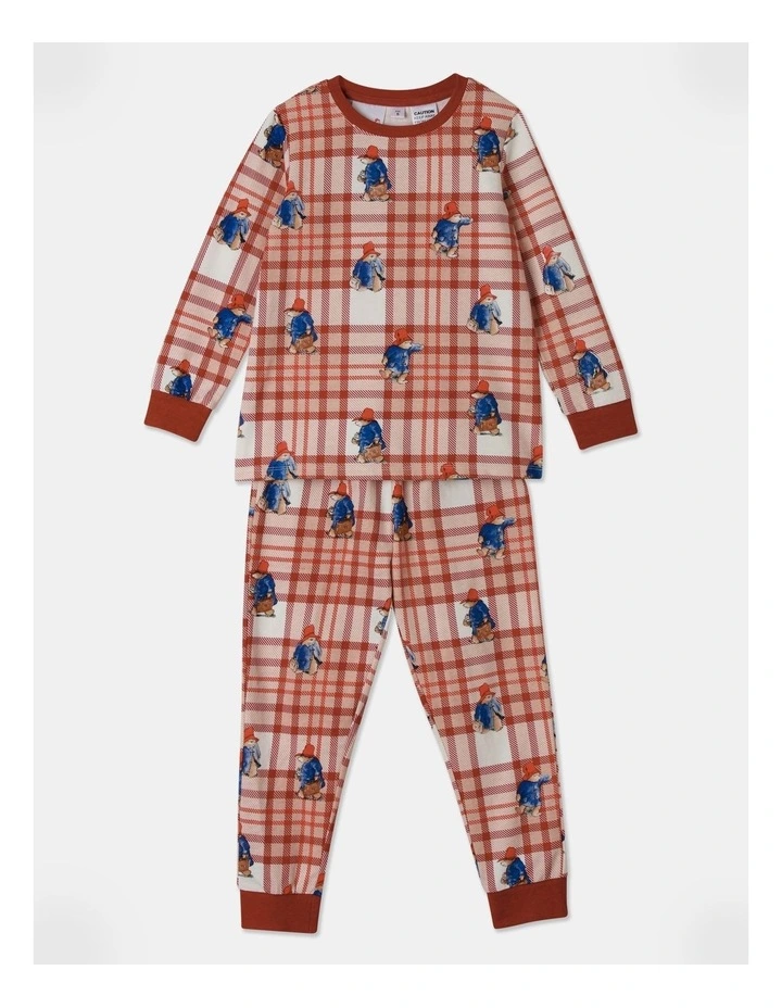 Paddington Pyjama Set in Crimson