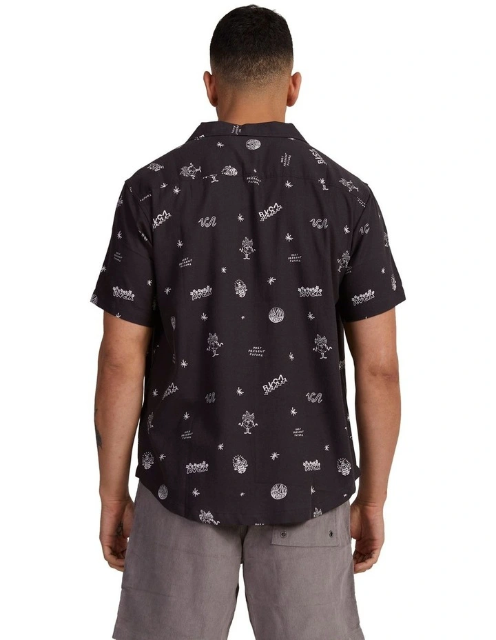Zen Shirt in Washed Black