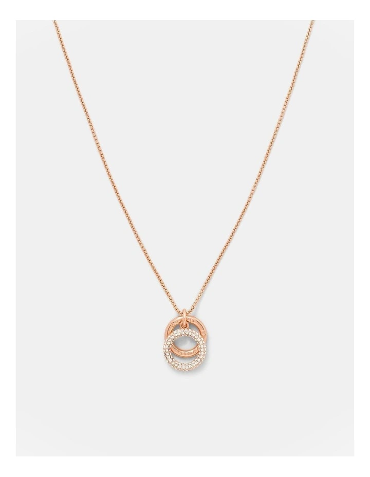 Circulate Necklace in Rose Gold