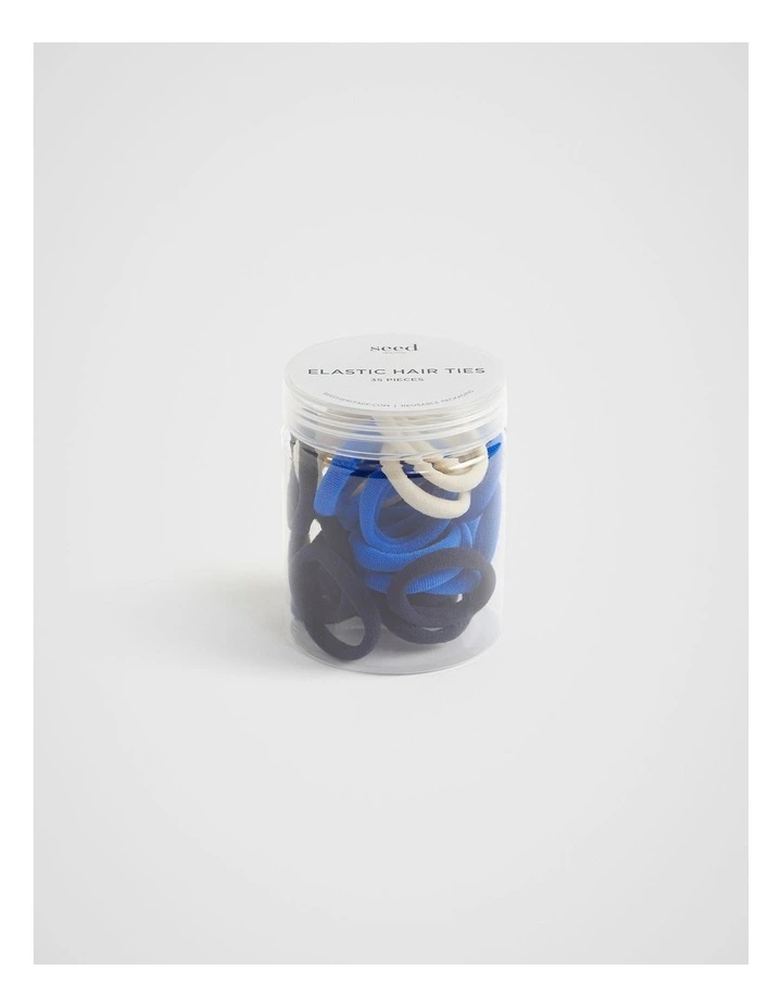 Hair Tie Set in Midnight Sky