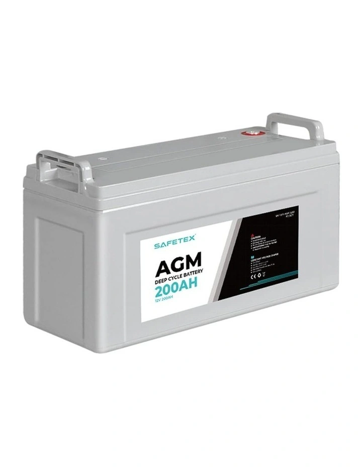 12V 200Ah AGM Deep Cycle Lead Acid SLA Battery