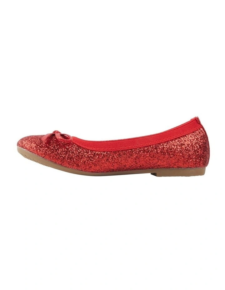 Cherry Ballet Shoes in Red
