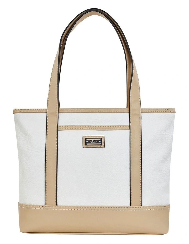 Delia Tote in White