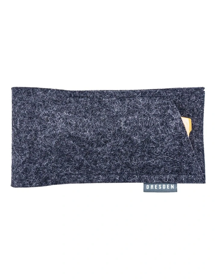 Felt Glasses Case in Dark Grey