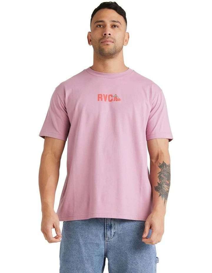 Luke Still Life T-shirt in Pale Mauve