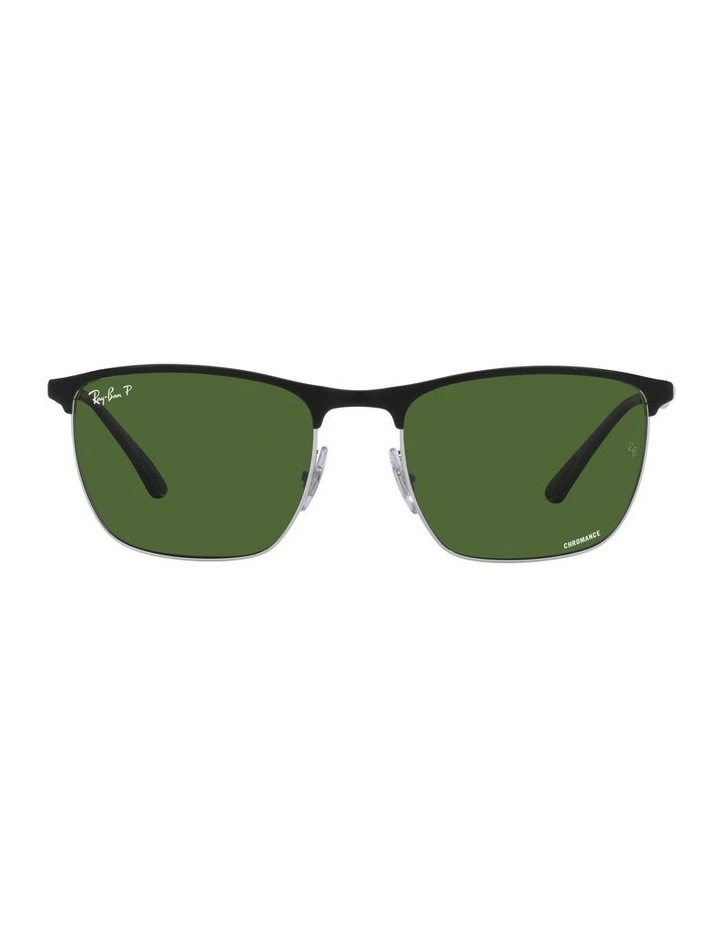 RB3686 Chromance Black Polarised Sunglasses