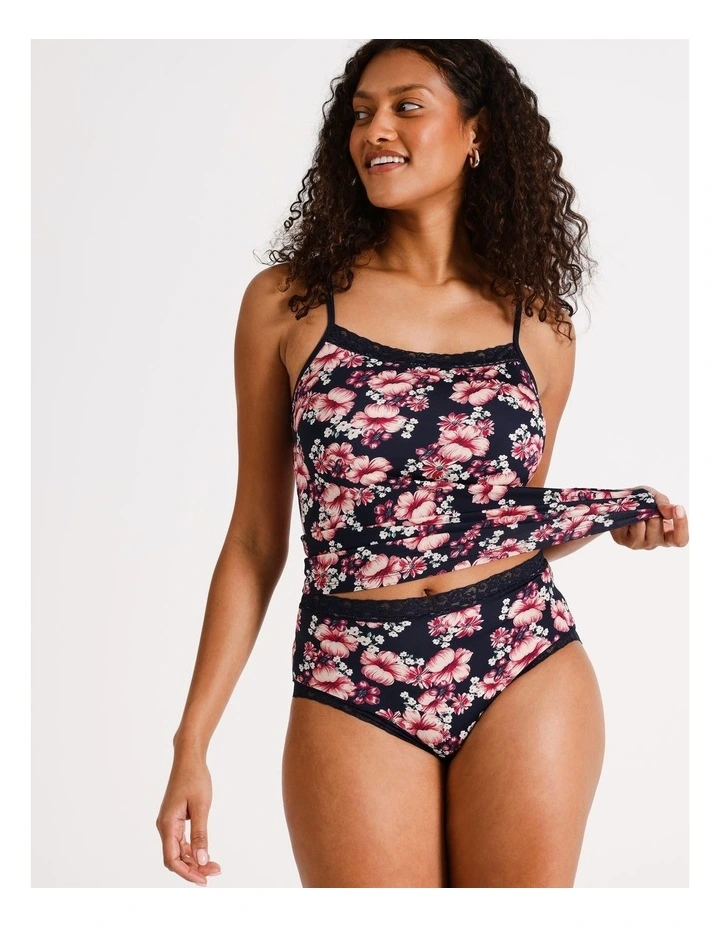 Smooth Lace Cami in Floral