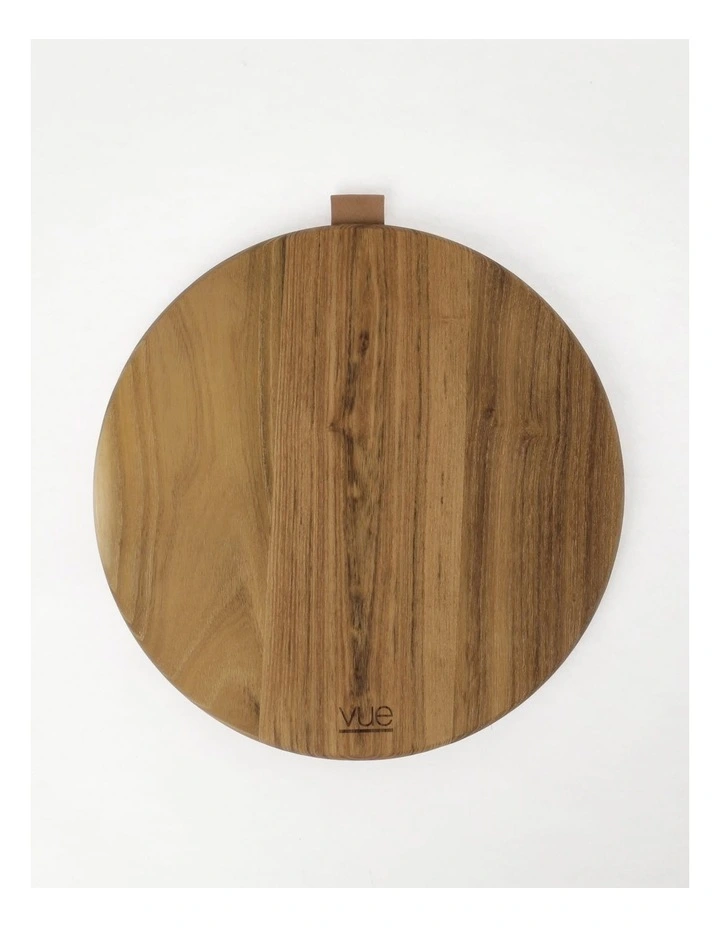 Entertaining Round Platter 30cm in Teak