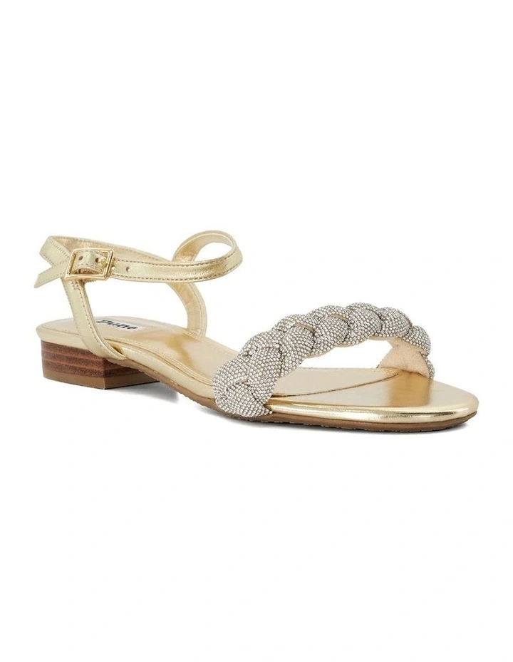 Lizzo Sandal in Gold