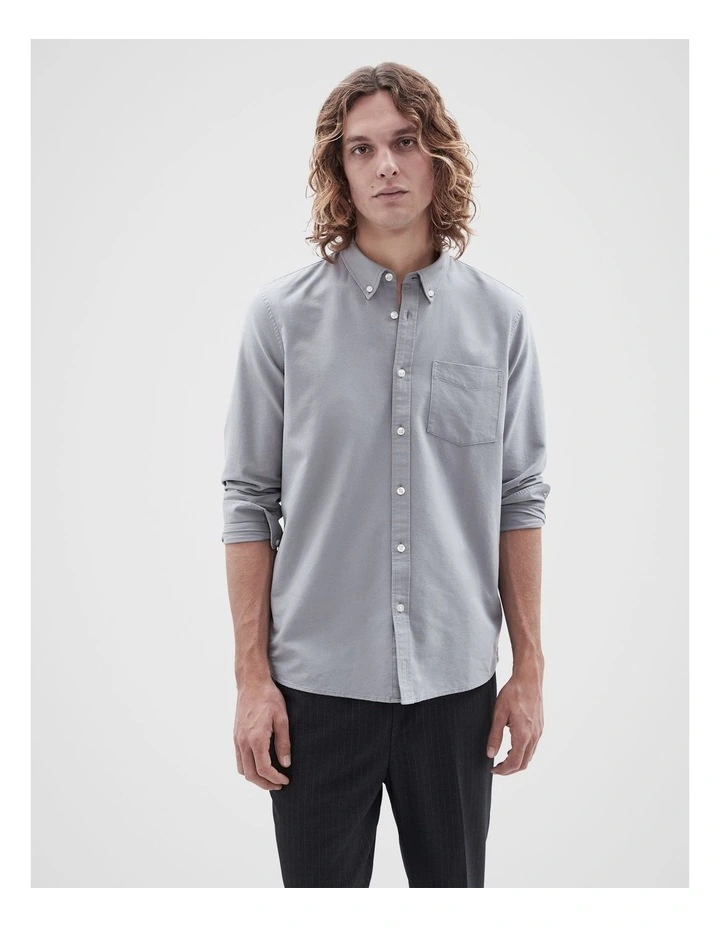Oxford Regular Fit Shirt in Sky Blue