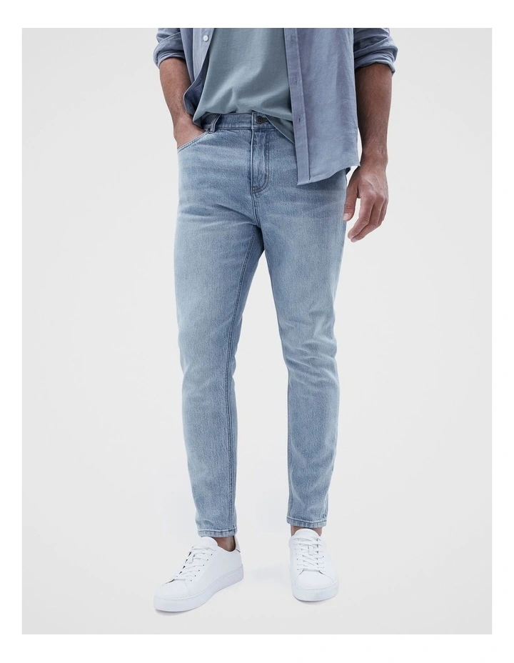 Slim Tapered Jean in Denim