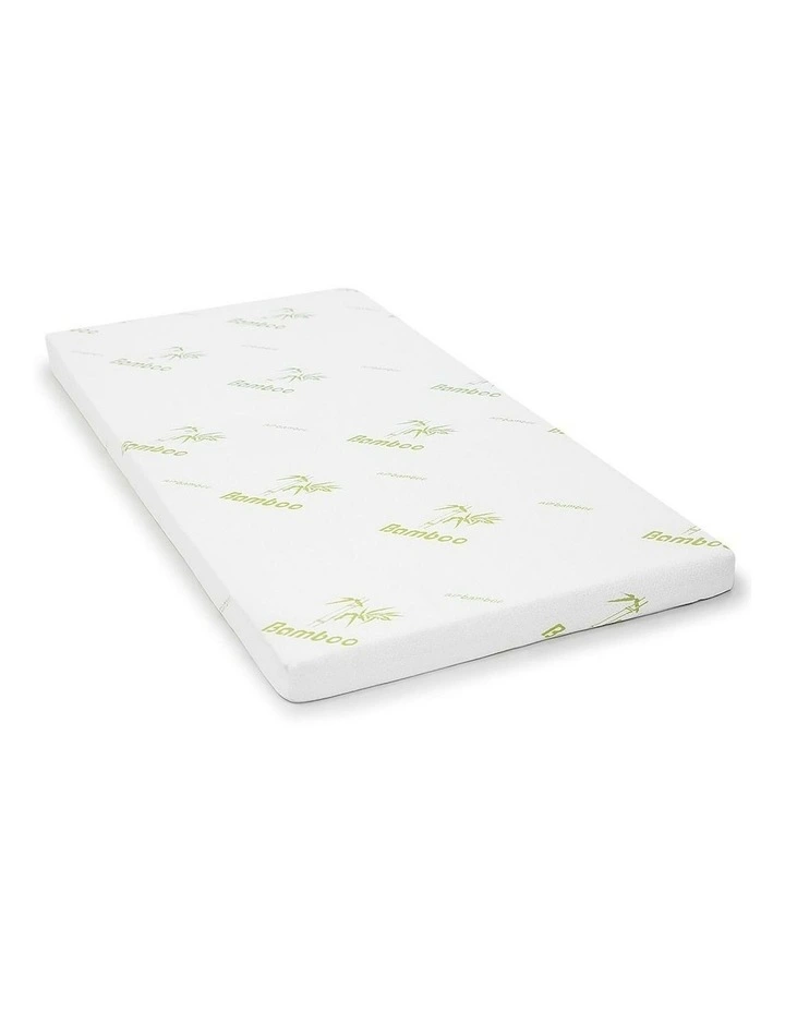 4cm Memory Foam Mattress Protector with Bamboo Cover in White