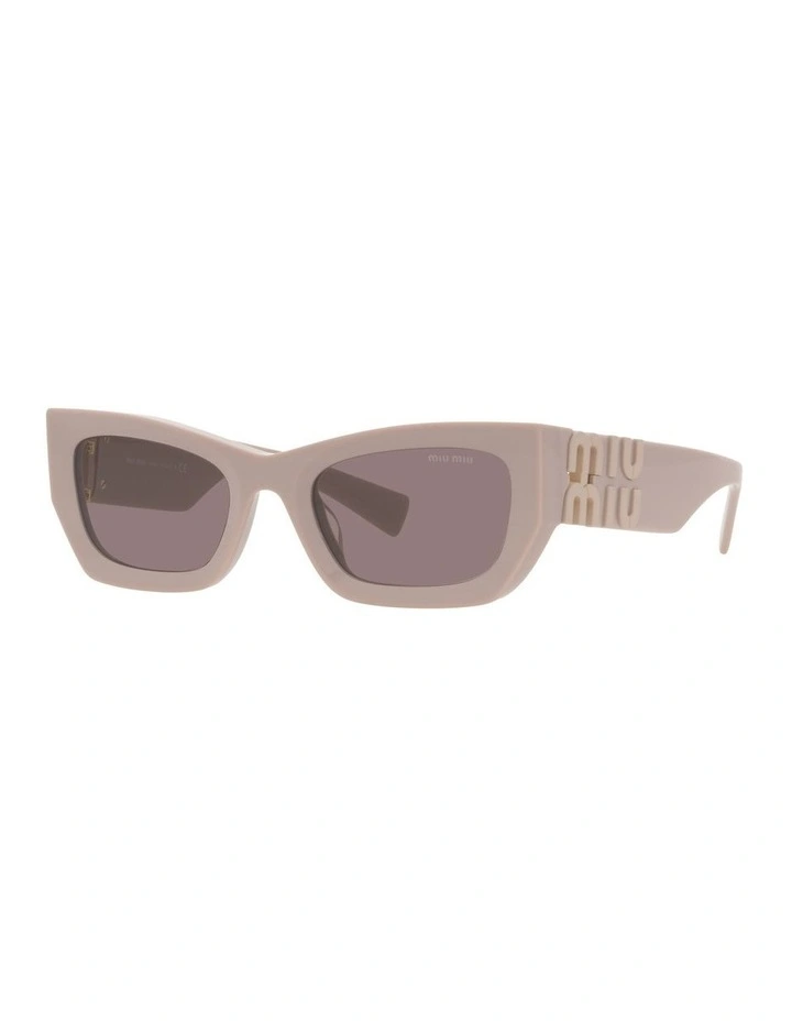 MU 09WS Runway Pink Sunglasses