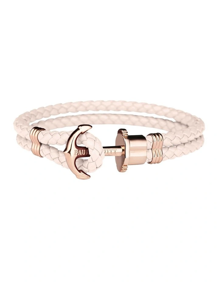 Phrep Pink Leather Bracelet PH PH L R Pr XXL