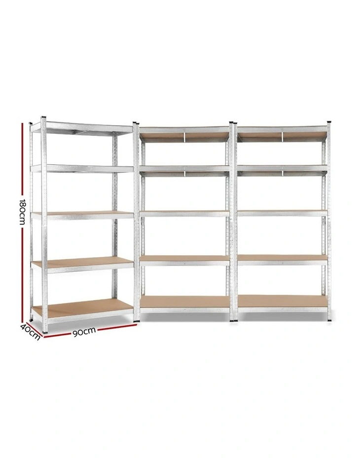 3x0.9M Warehouse Shelving Rack