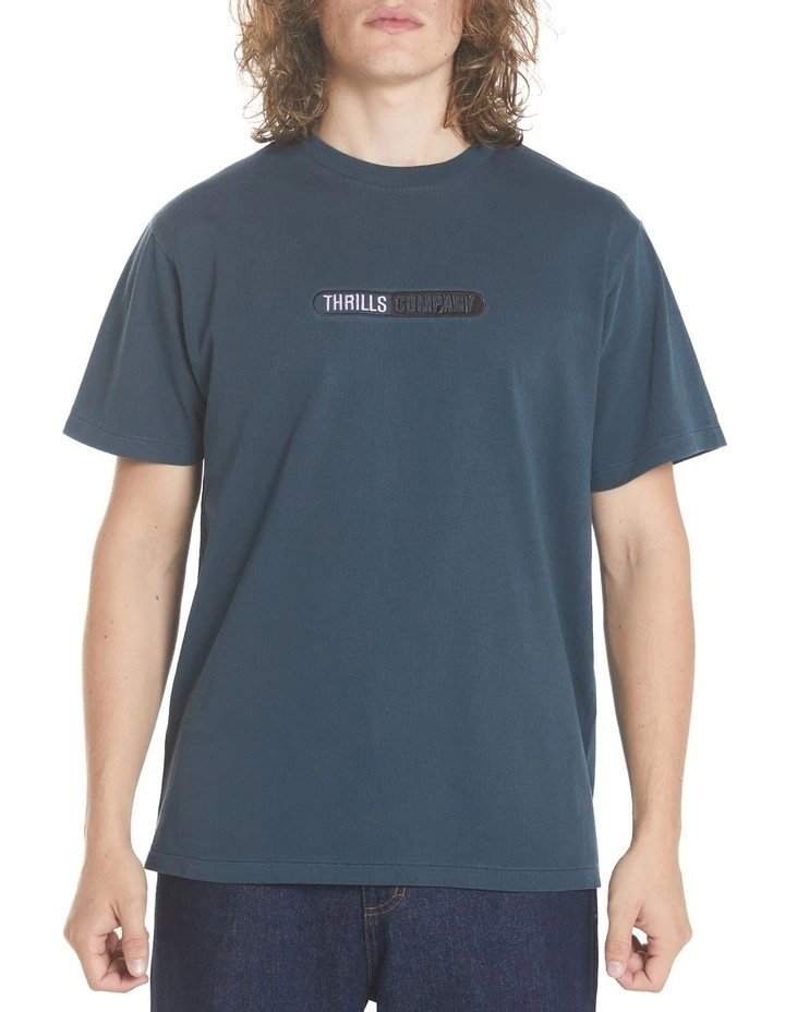 Love From Above Merch Fit Tee in Petrol