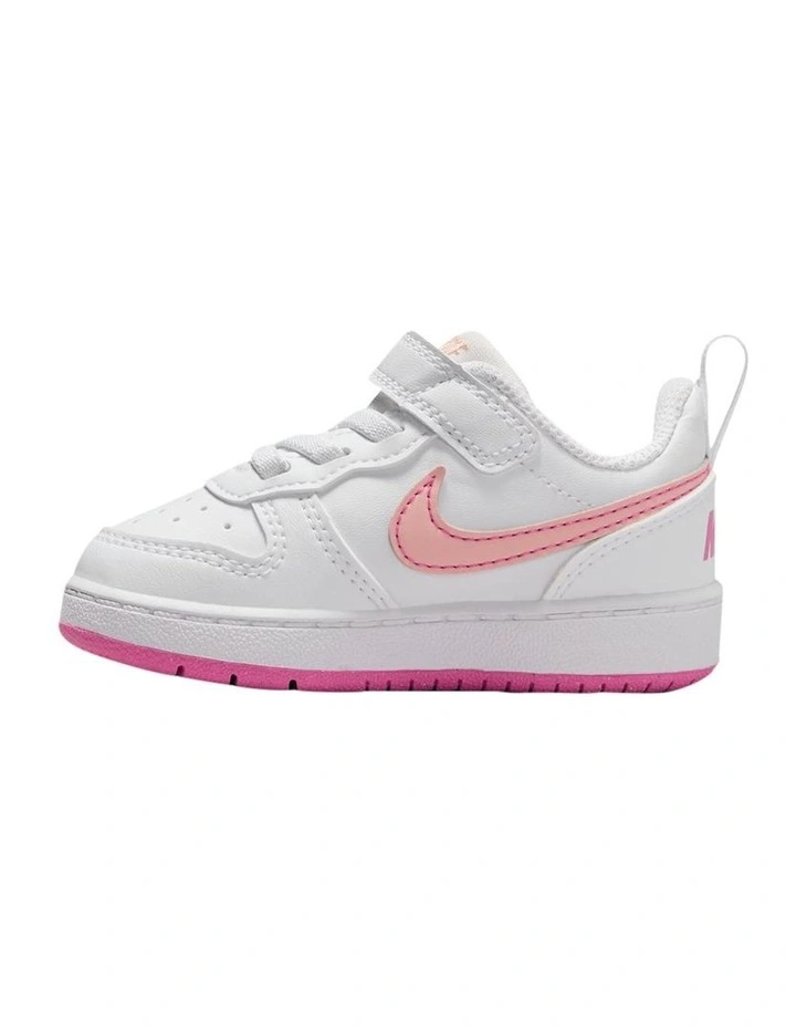 Court Borough Low Recraft Infant Sneakers in White