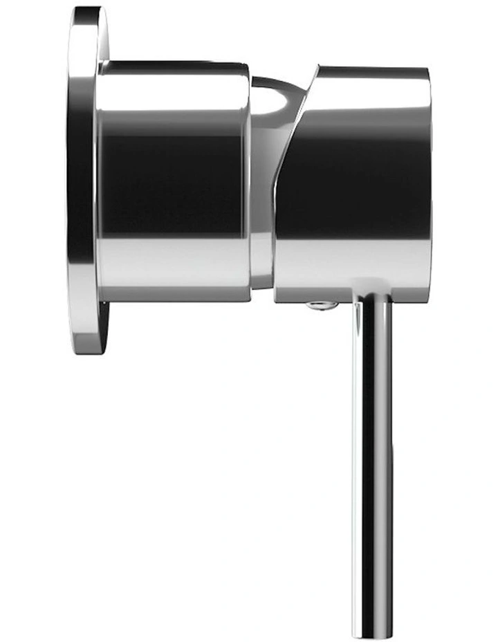Basin Round Brass Faucet Shower Bathtub Mixer Wall Tap in Chrome