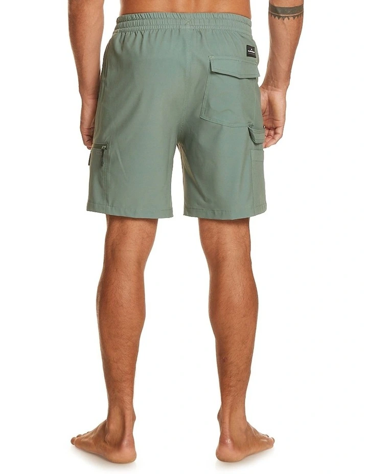 Taxer Cargo 18" Amphibian Boardshorts in Laurel Wreath