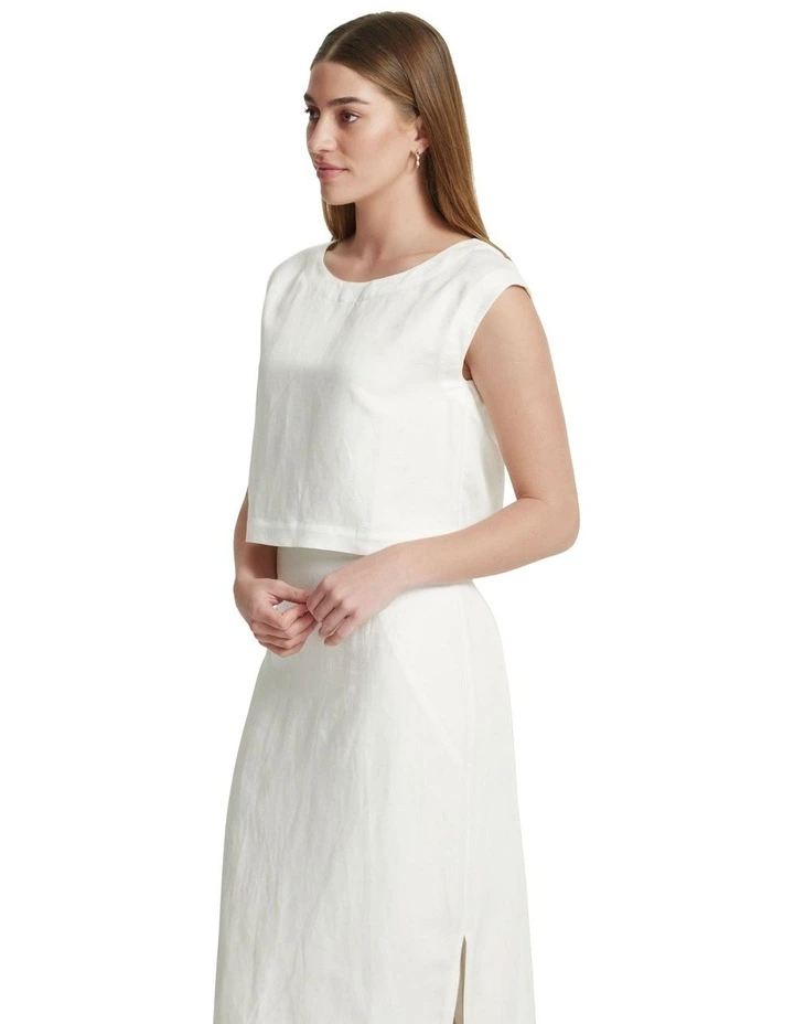 Sasha Top in Ivory