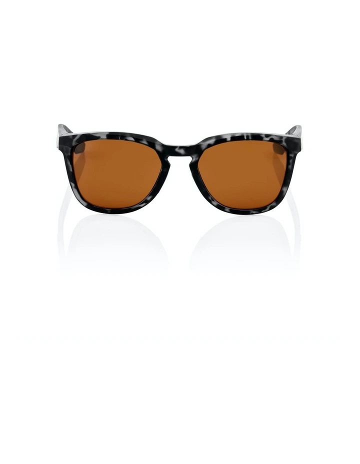 Hudson Matte Black Havana Bronze Lens
