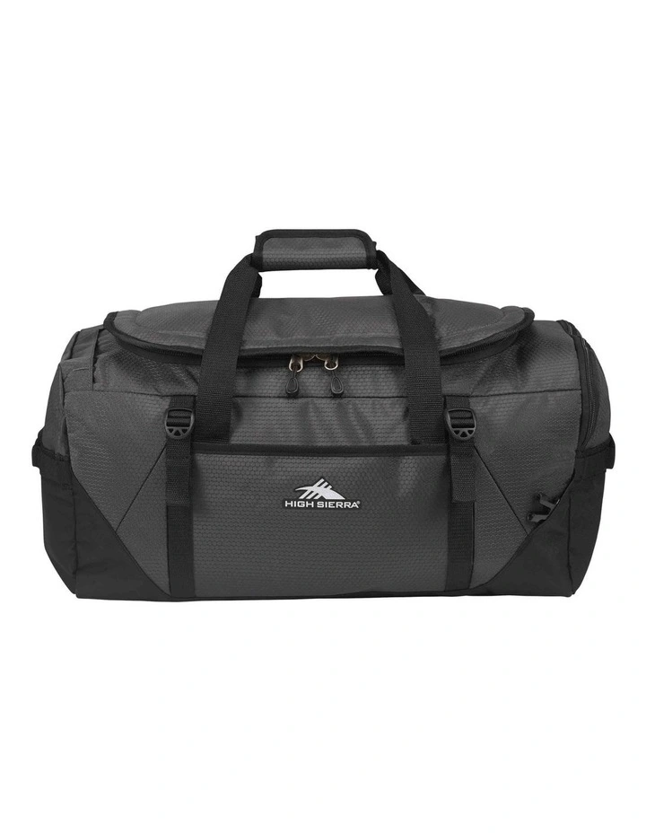 Fairlead Convertible Duffle in Mercury/Black