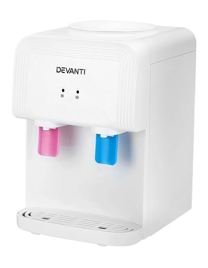 Bench Top Water Cooler Dispenser in White