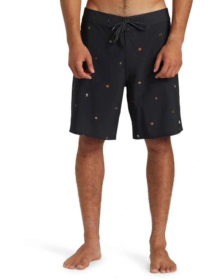 Surfsilk Straight 19 Boardshorts in Black