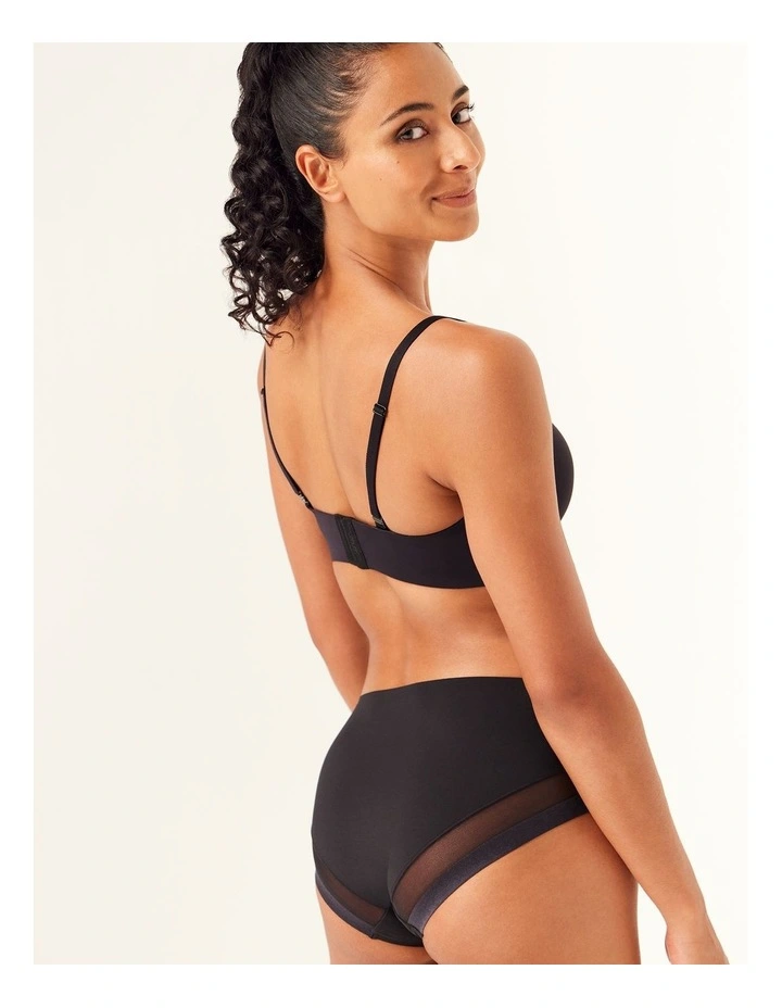 Comfit Collection Soft Cup Plunge Bra in Black