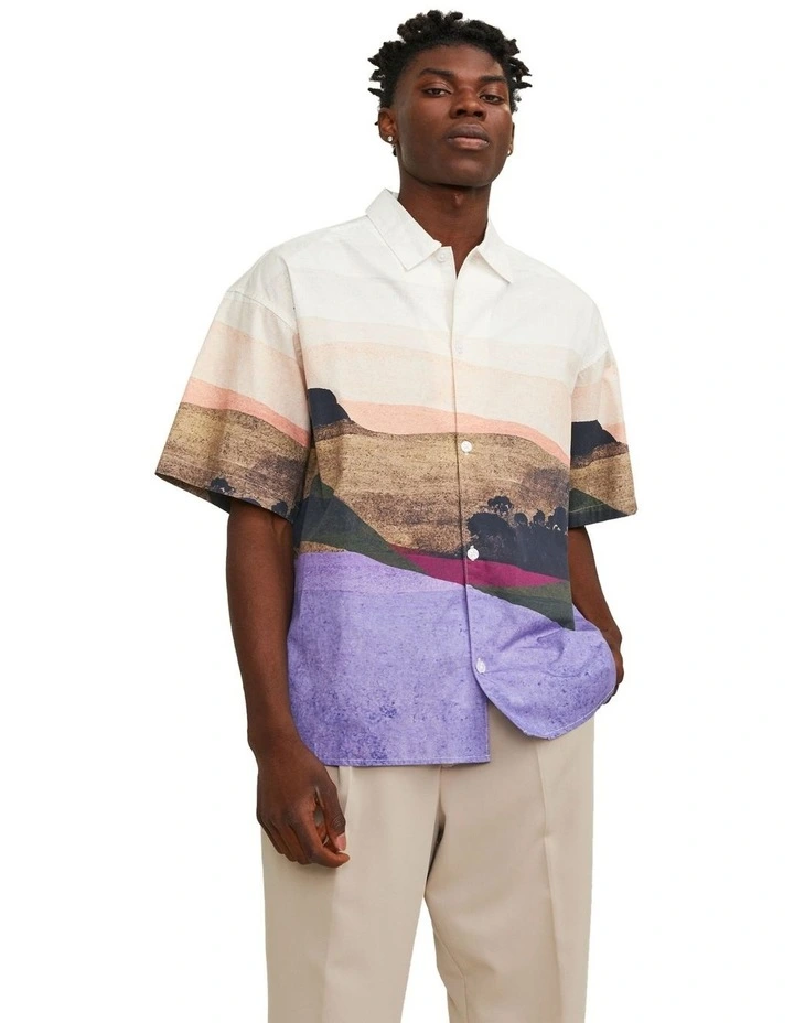 Troy Shirt in Purple