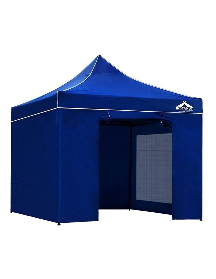 Gazebo Pop Up Marquee 3x3m Blue