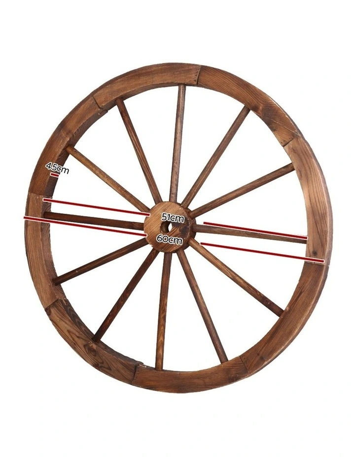 Wooden Wagon Wheel