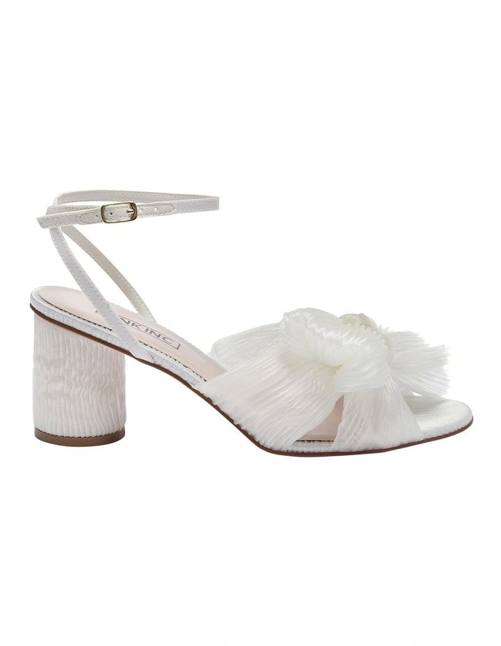 Secret Ivory Fabric Sandals