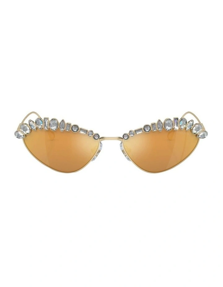 SK7009 Sunglasses in Gold