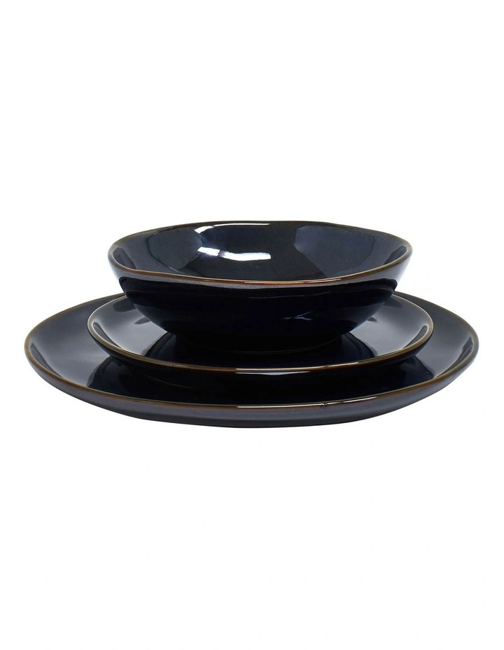 Series Dinner Set 12 Piece in Navy