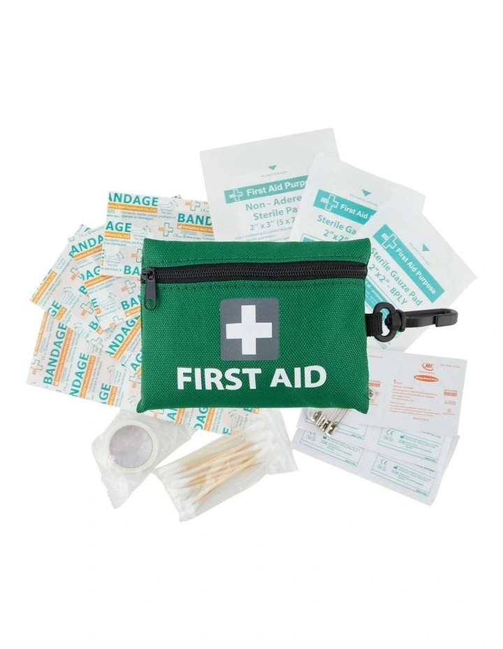 ARTG Registered Australia Mini Emergency First Aid Kit 43 Piece in Multi