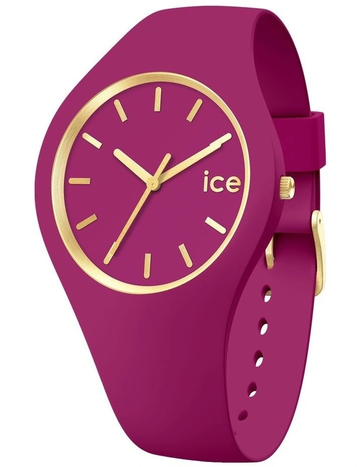 Glam Brushed Orchid Watch in Pink