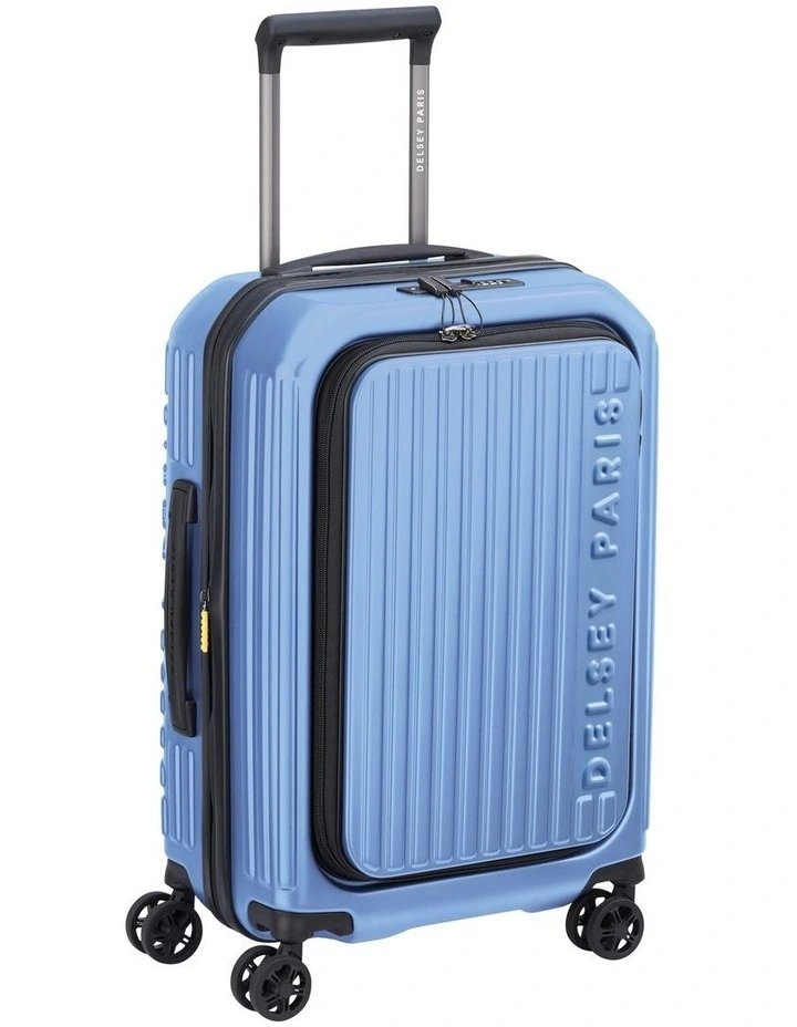 Securitime 55cm 4 Wheel Expandable Trolleu in Lavender Blue 00217380432