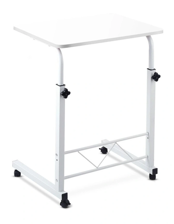 Artiss Laptop Desk Table Adjustable 60CM in White