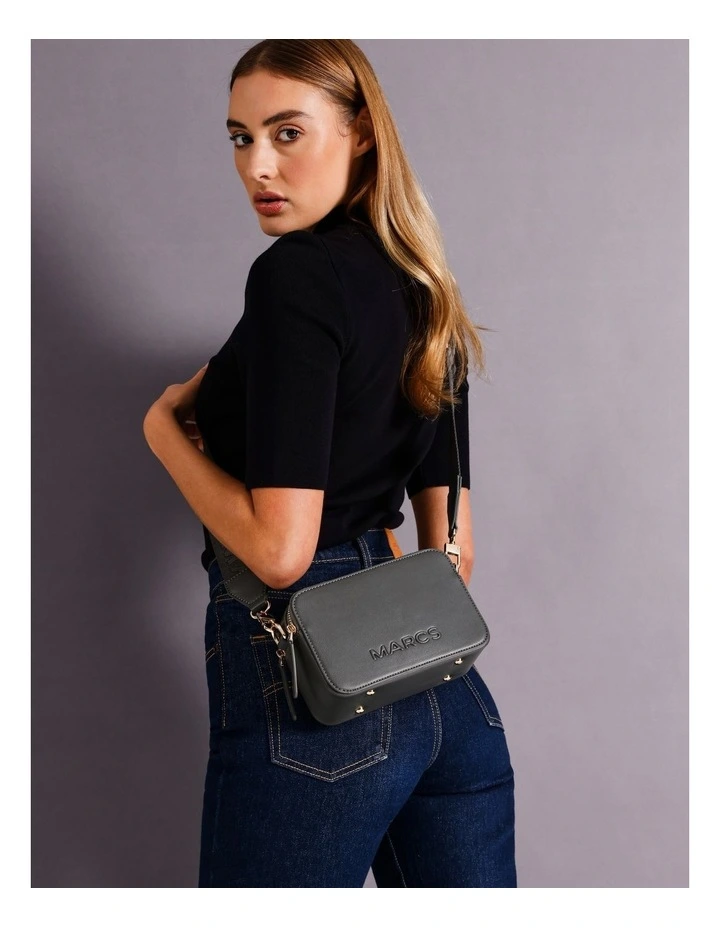 Budapest Crossbody Bag in Granite
