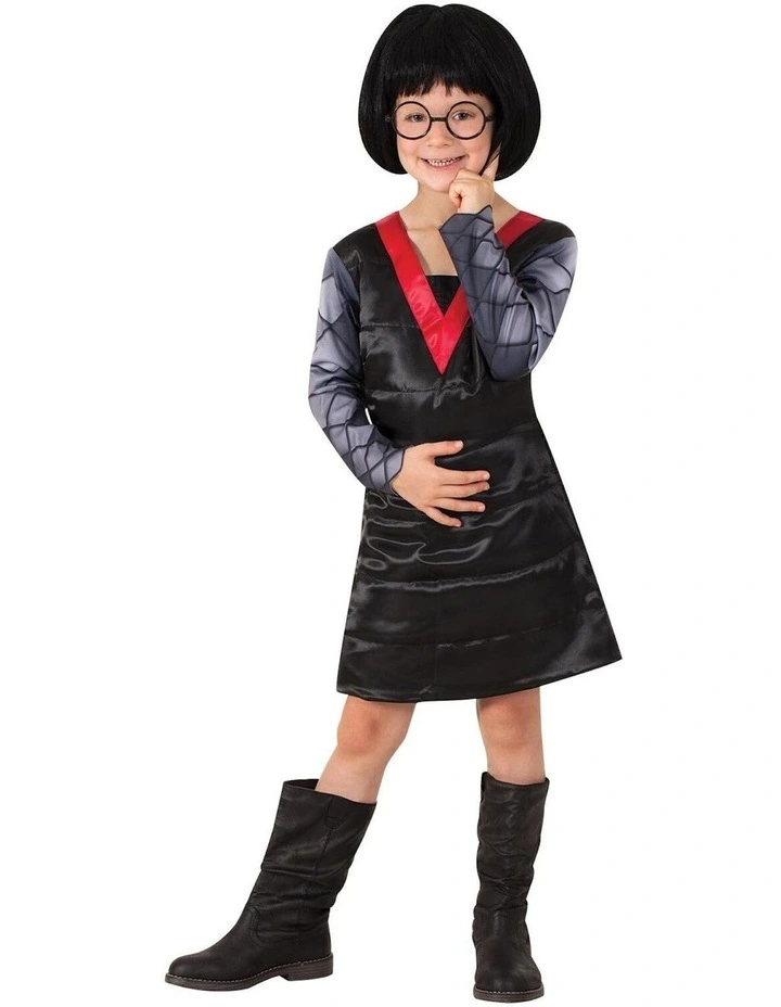 Edna Mode Deluxe Dress Up Costume in Black