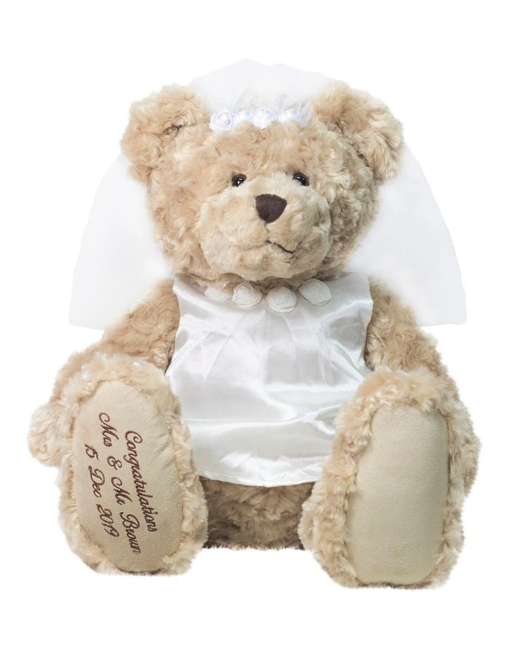 Personalised Bride My Birthday Teddy