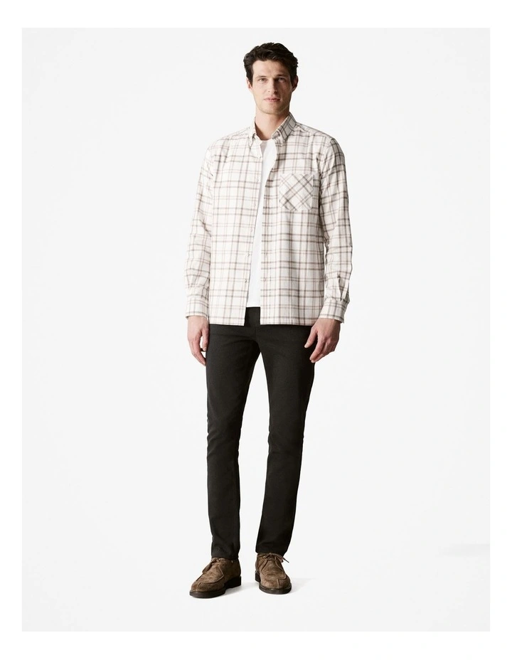 Organically Grown Cotton Modern Slim Jeans in Black