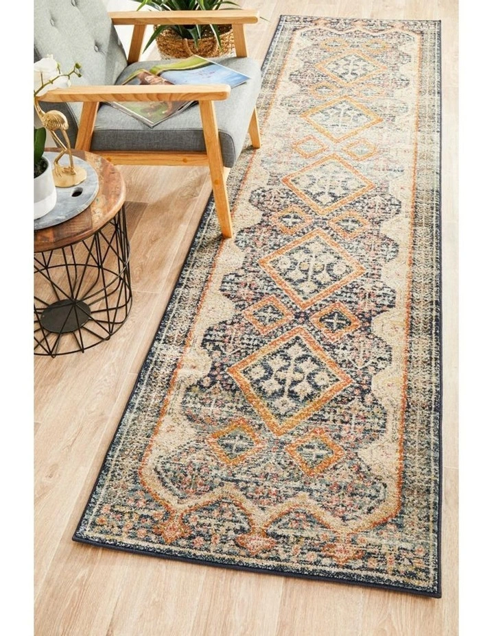 Legacy 863 Runner Rug In Navy