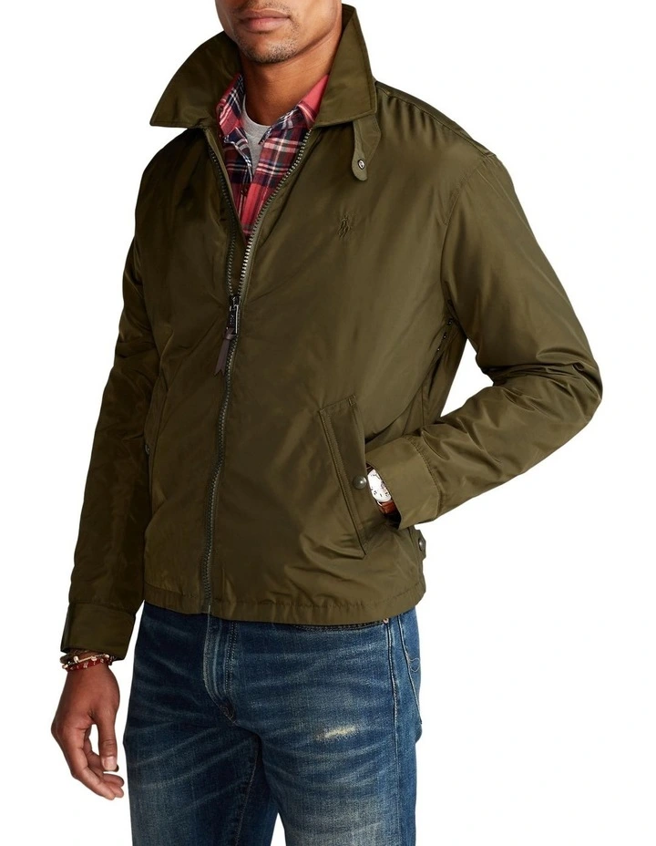 Water-Repellent Jacket Green