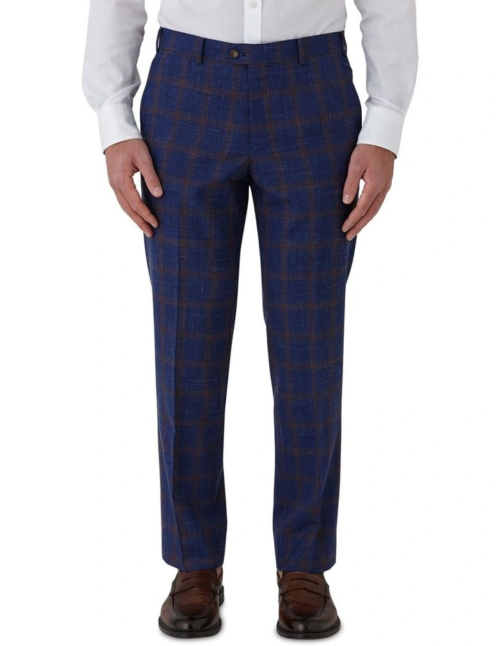 Interceptor Modern Fit Trousers in Blue
