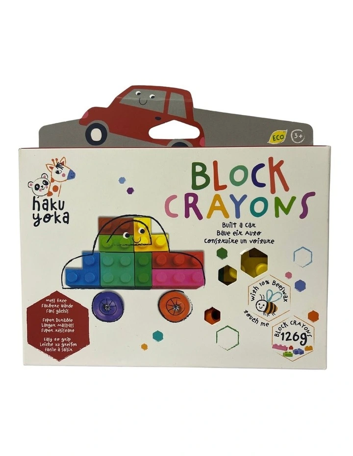 Car Block Crayons